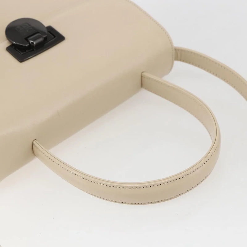 Givenchy Vintage 4g Leather Beige Bag