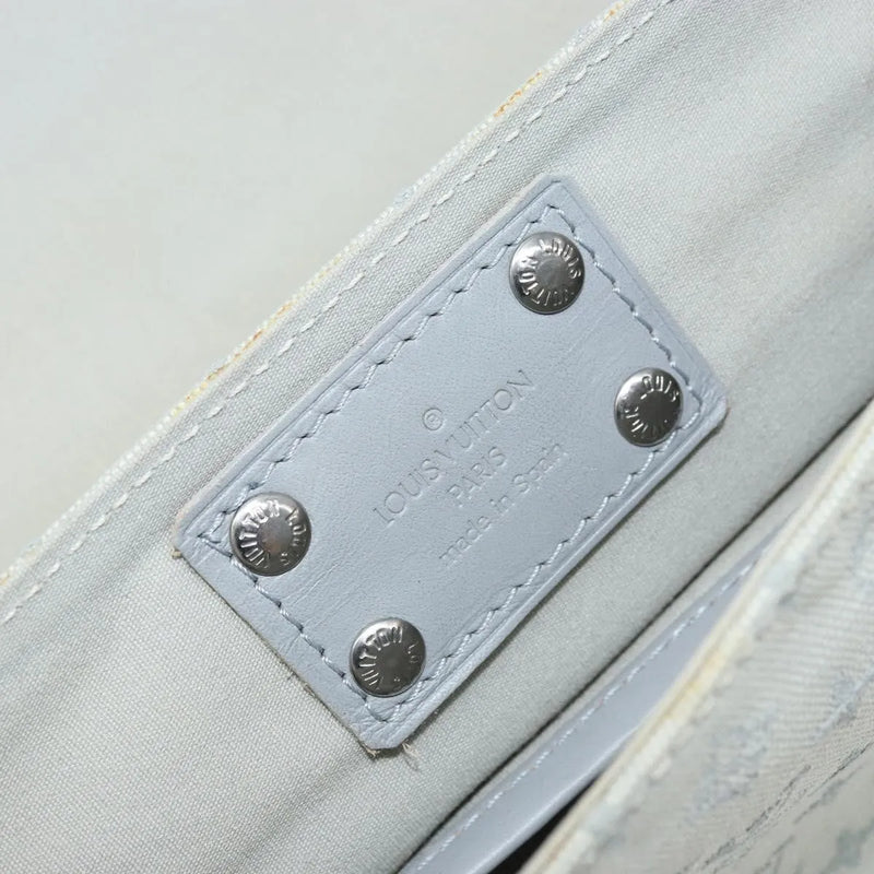 Louis Vuitton Conte De Fees Musette Monogram Patchwork Gray Canvas Bag