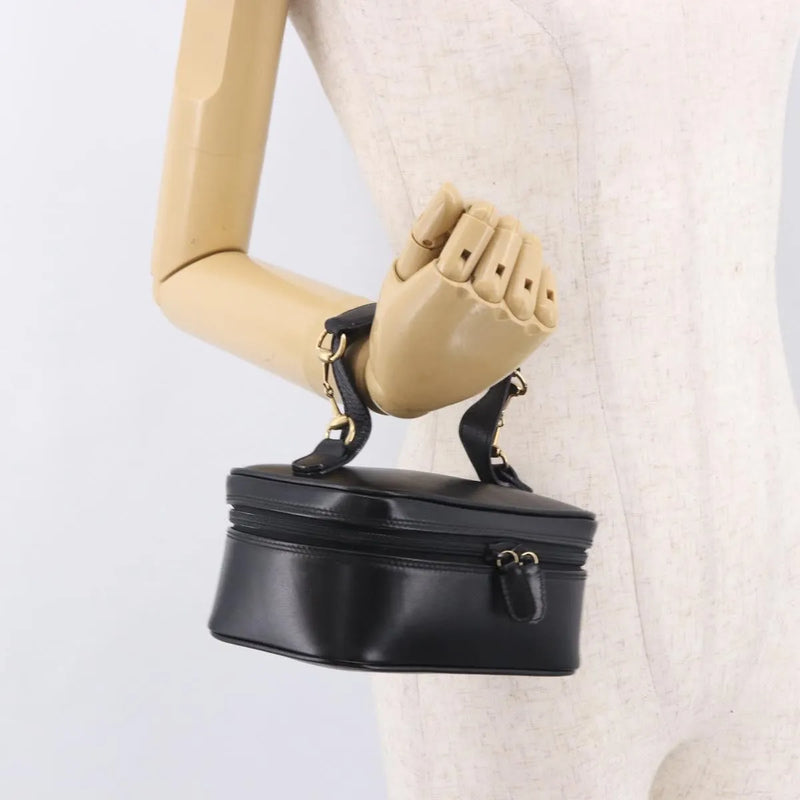 Gucci Horsebit Vanity Leather Black Accessory