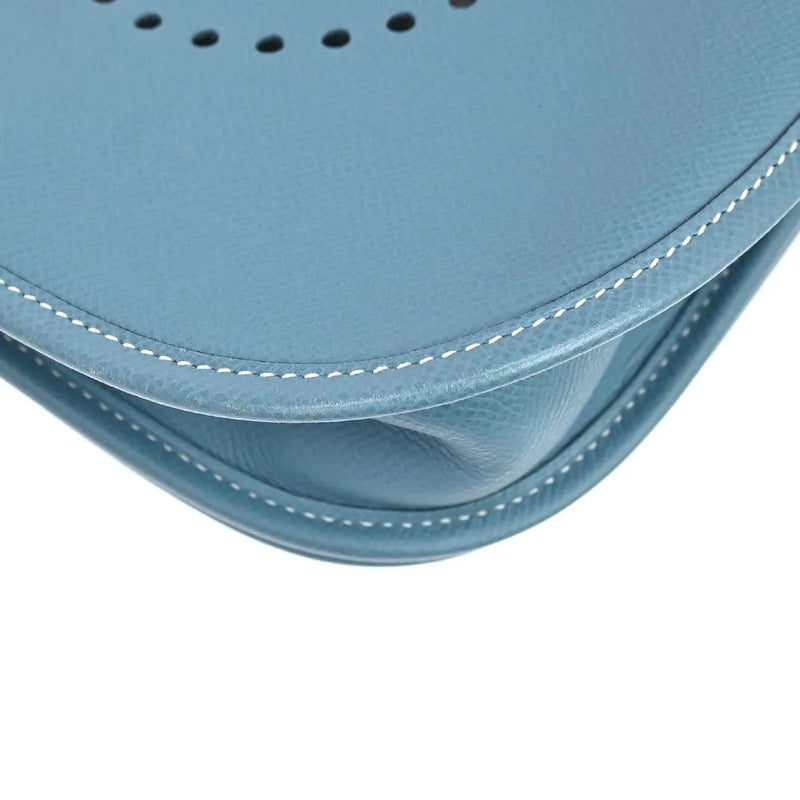 Hermes Evelyne Bag Gen Ii Epsom Blue Leather