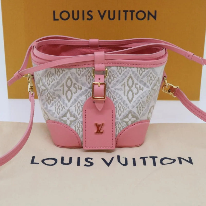 Louis Vuitton Noe Purse Limited Edition Since 1854 Monogram Jacquard Pink Canvas Bag