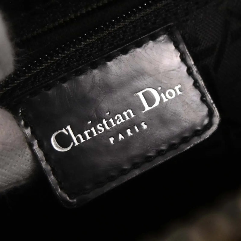 Christian Dior Vintage Lady Printed Canvas Multicolour Bag