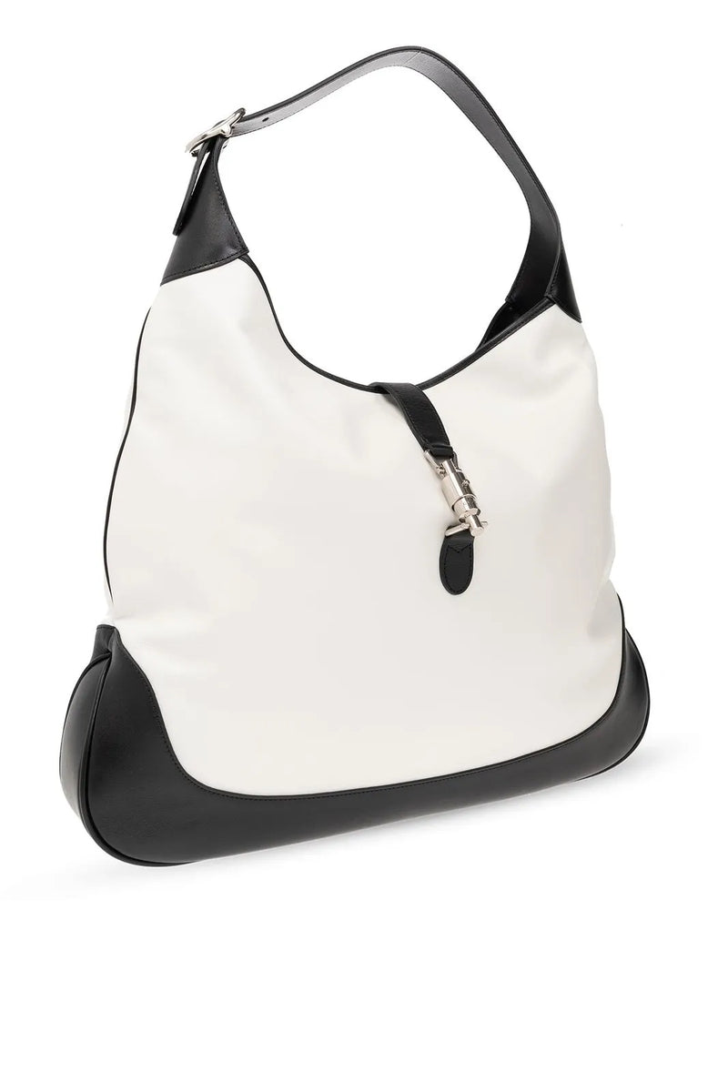 Gucci Jackie Original Shoulder Leather White Bag