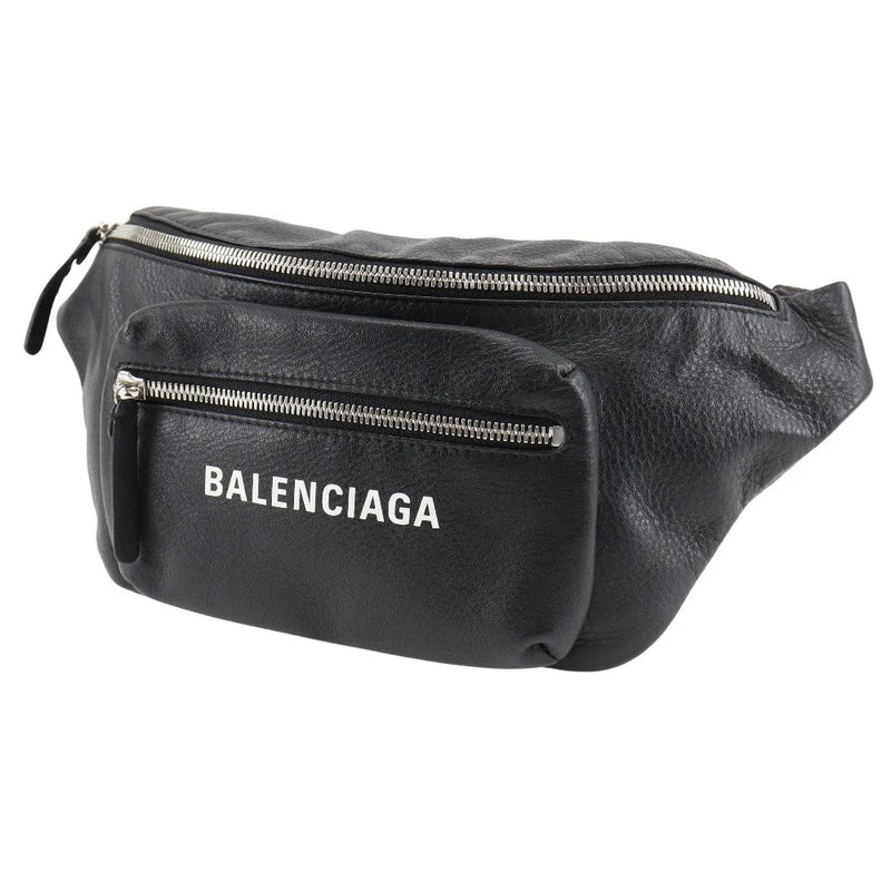 Balenciaga Everyday Waist Leather Black Bag