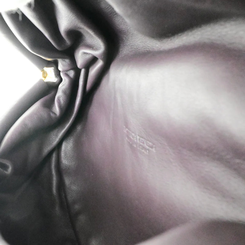 Bottega Veneta The Chain Leather Burgundy Bag