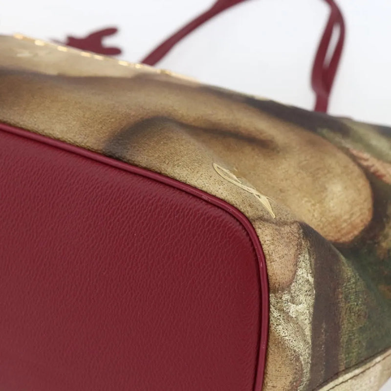 Louis Vuitton Neverfull Nm Tote Limited Edition Jeff Koons Titian Print Canvas Multicolour Bag