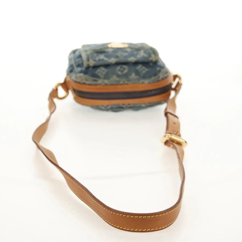 Louis Vuitton Camera Monogram Denim Blue Denim_jeans Bag