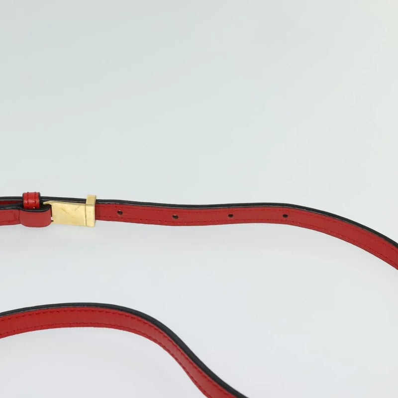 Loewe Barcelona Leather Red Bag