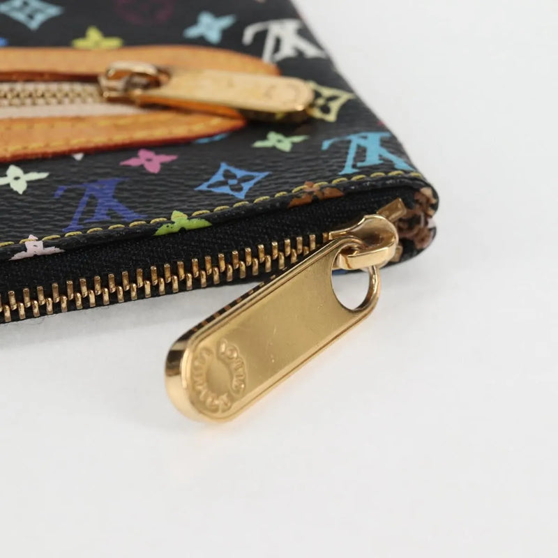 Louis Vuitton Pochette Gm Monogram Multicolor Multicolour Canvas Bag