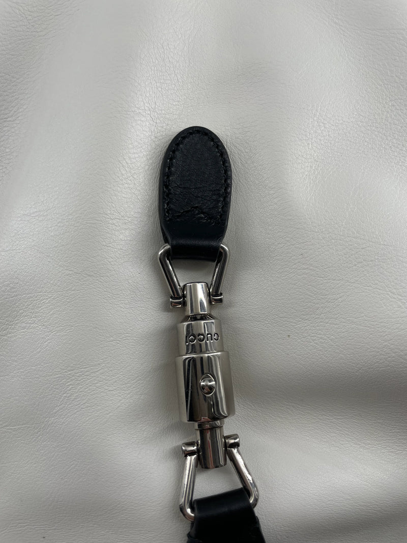 Gucci Jackie Original Shoulder Leather White Bag