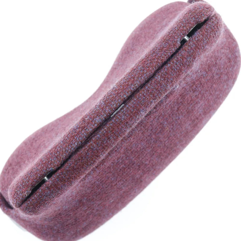 Chanel Vintage Millennium Waist Tweed Purple Bag