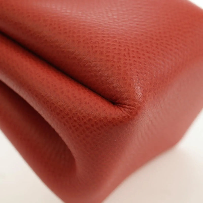 Hermes Vespa Leather Red Bag