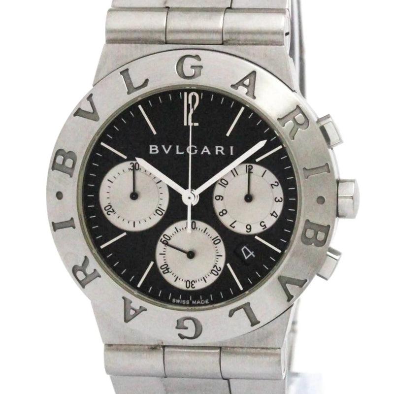 Bvlgari Diagono Chronograph Quartz Stainless Steel Watch