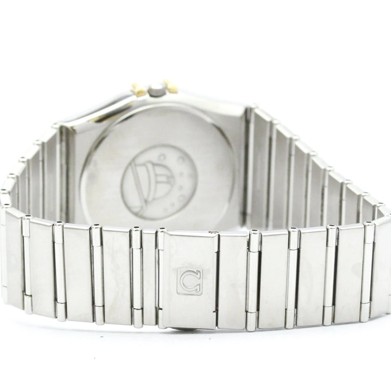 Omega Constellation Quartz Stainless Steel And Yellow Gold Watch