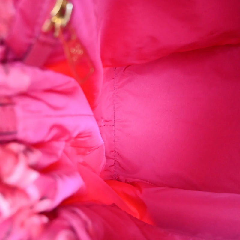 Louis Vuitton Noefull Ikat Nylon Pink Bag