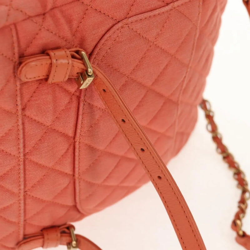 Chanel Vintage Flap Denim Pink Denim_jeans Bag