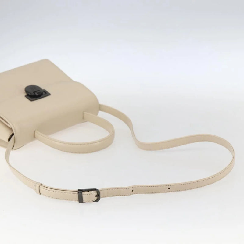 Givenchy Vintage 4g Leather Beige Bag