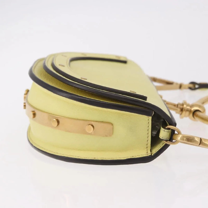 Chloe Nile Leather Yellow Bag