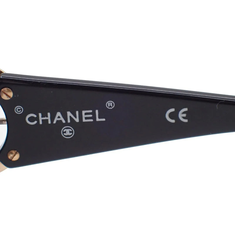 Chanel Logo Cc Plastic Black Accessory
