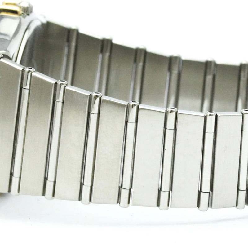 Omega Constellation Quartz Stainless Steel And Yellow Gold Watch