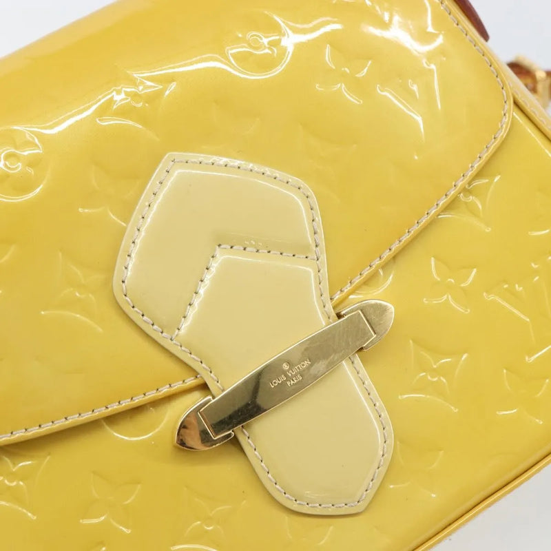 Louis Vuitton Bellflower Monogram Vernis Brown Patent_leather Bag