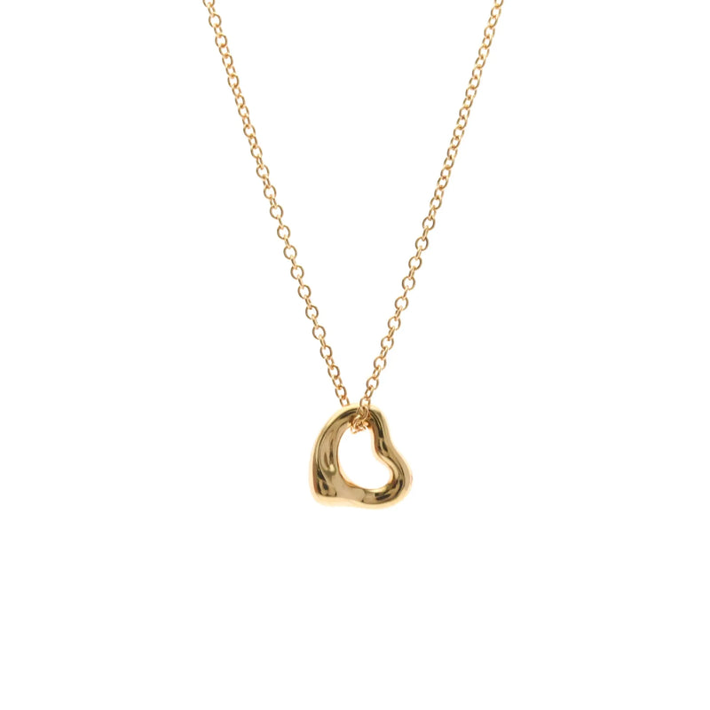 Tiffany & Co. Elsa Peretti Open Heart Pendant 18k Rose Gold Pink_gold Jewelry