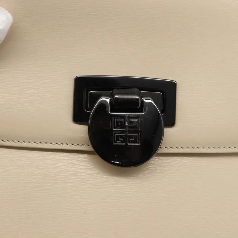 Givenchy Vintage 4g Leather Beige Bag