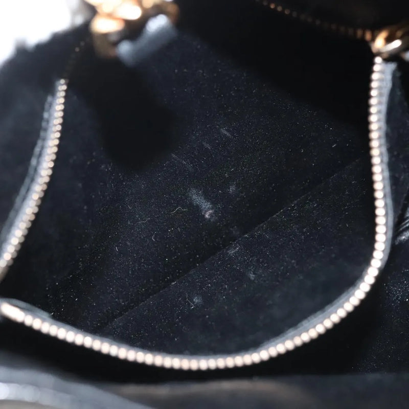 Prada Bow Vernice Saffiano Leather Black Bag