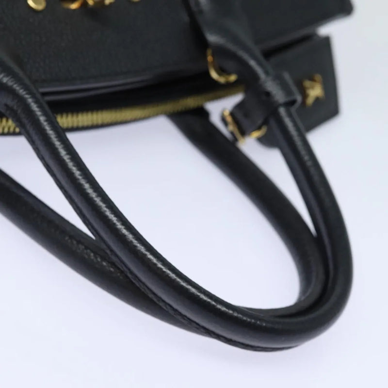 Louis Vuitton City Steamer Leather Black Bag