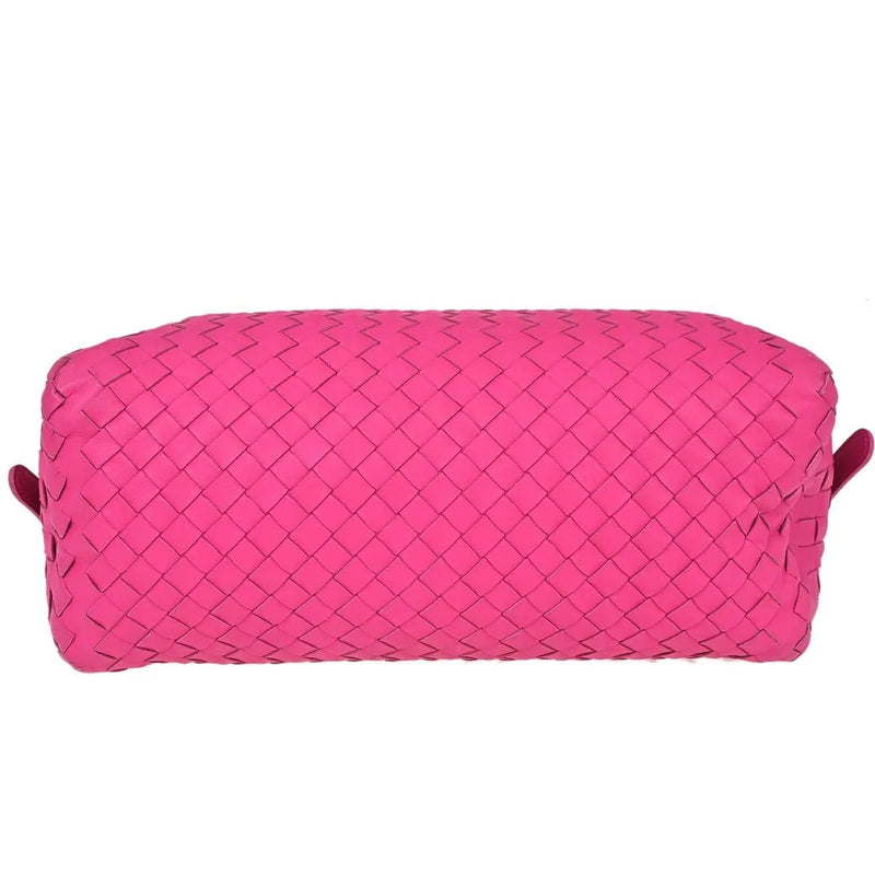Bottega Veneta Intrecciato Leather Pink Bag