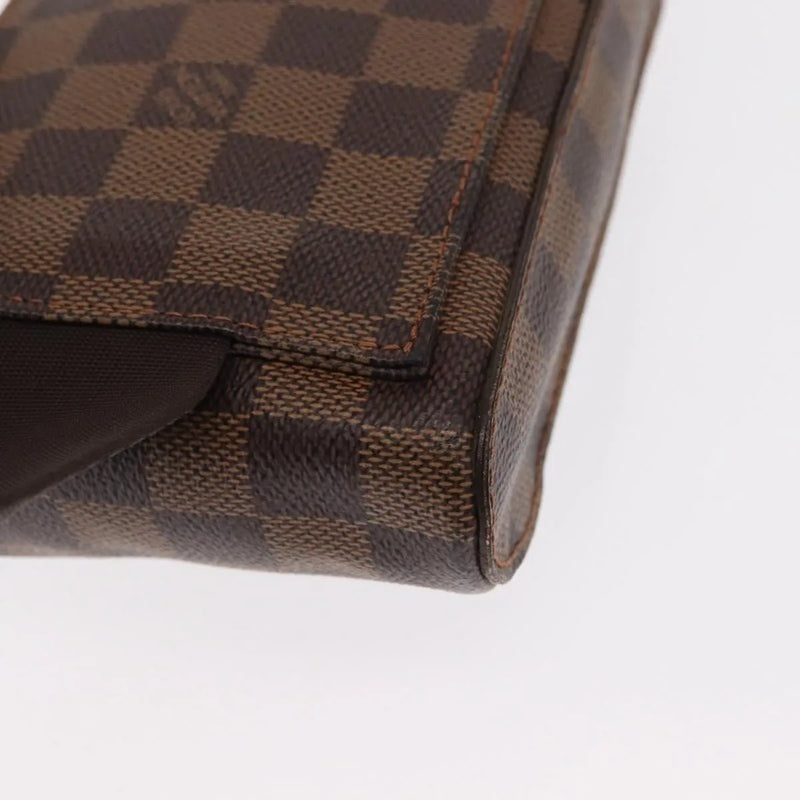 Louis Vuitton Geronimos Waist Damier Brown Canvas Bag
