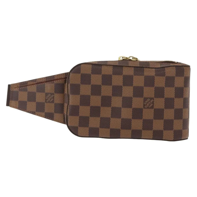 Louis Vuitton Geronimos Waist Damier Brown Canvas Bag