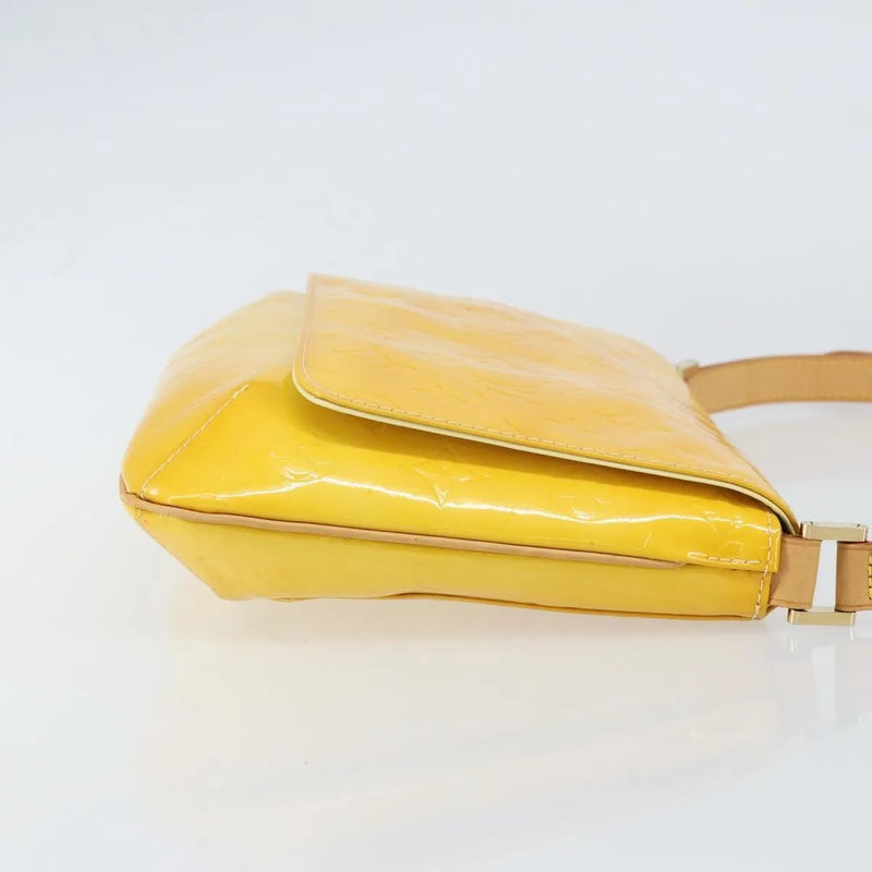 Louis Vuitton Thompson Street Monogram Vernis Yellow Patent_leather Bag