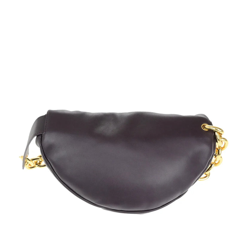 Bottega Veneta The Chain Leather Burgundy Bag