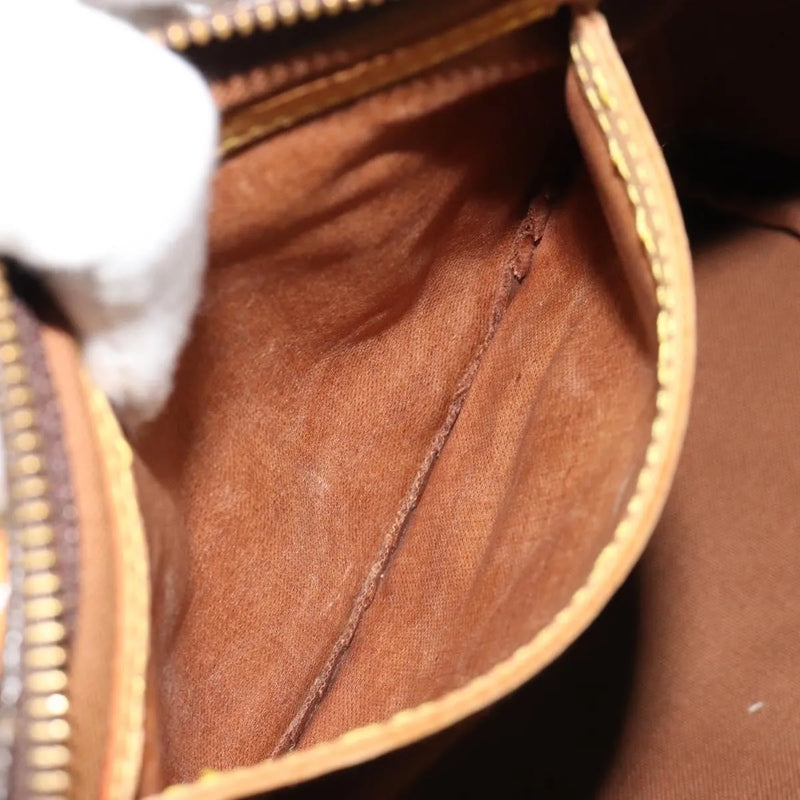 Louis Vuitton Speedy Monogram Canvas Neutral Bag