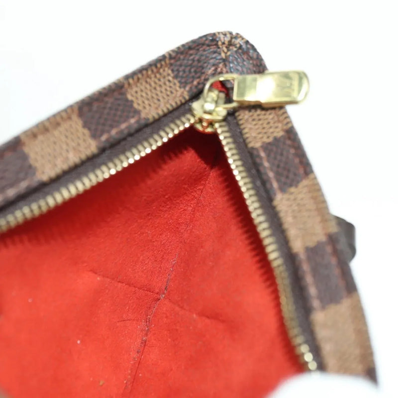 Louis Vuitton Manosque Pochette Damier Brown Canvas Bag