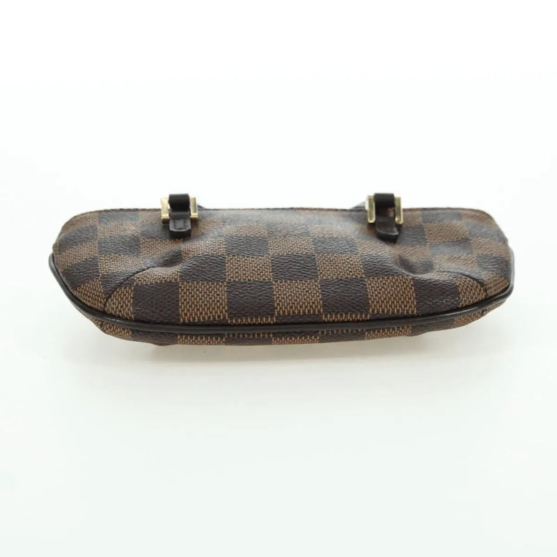 Louis Vuitton Manosque Pochette Damier Brown Canvas Bag