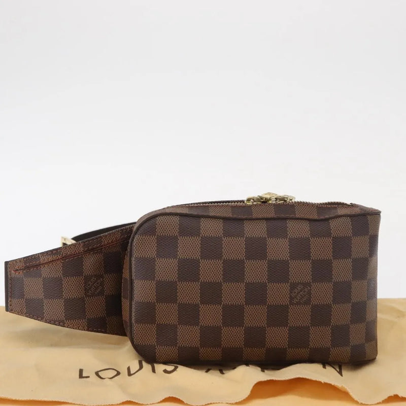 Louis Vuitton Geronimos Waist Damier Brown Canvas Bag