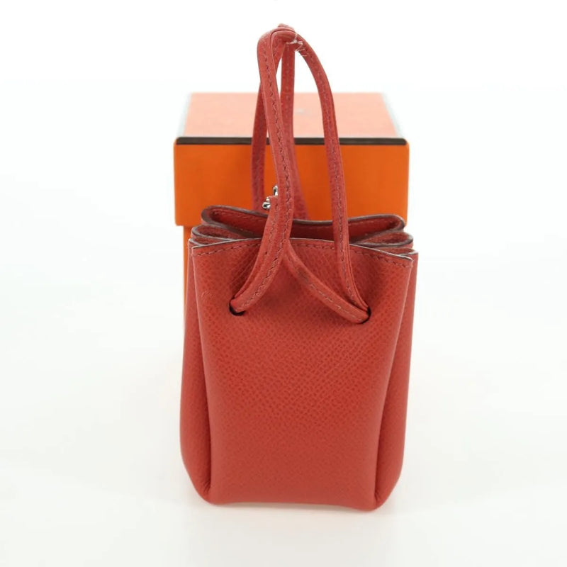 Hermes Vespa Leather Red Bag