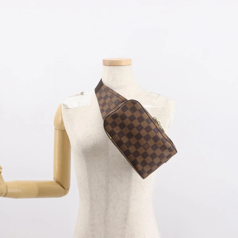Louis Vuitton Geronimos Waist Damier Brown Canvas Bag