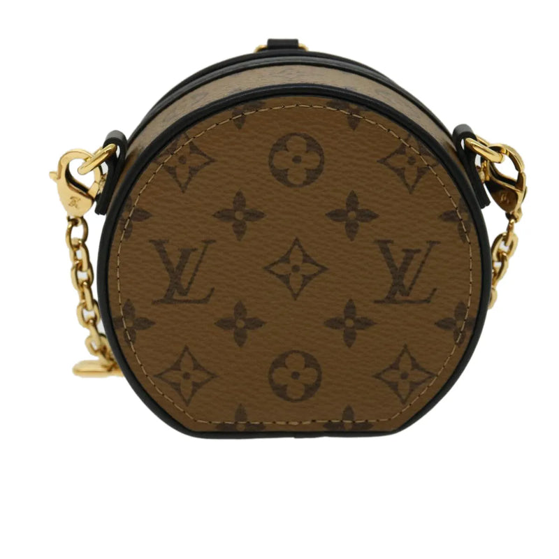 Louis Vuitton Boite Chapeau Souple Reverse Monogram Giant Brown Canvas Bag