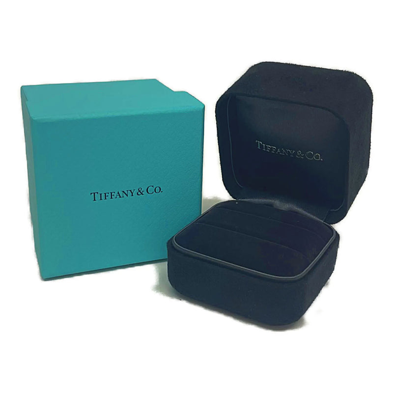 Tiffany & Co. Notes Wedding Band Platinum With Diamonds Silver Jewelry
