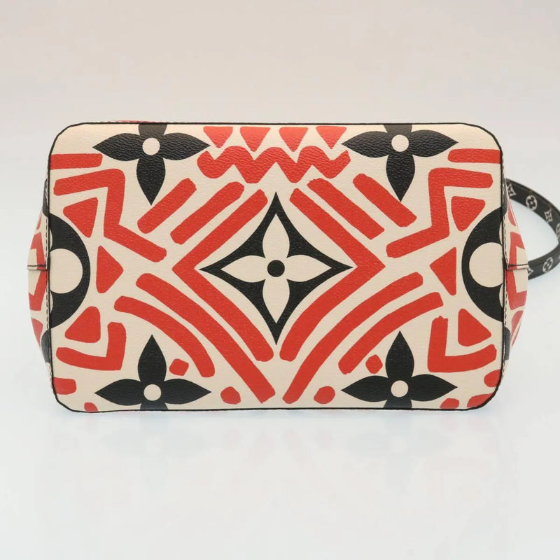 Louis Vuitton Neonoe Limited Edition Crafty Monogram Giant Red Canvas Bag