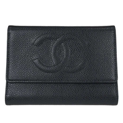 Chanel Timeless Cc French Caviar Black Calfskin Accessory
