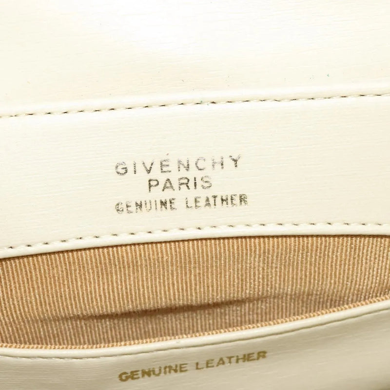 Givenchy 4g Shoulder Bag Leather White