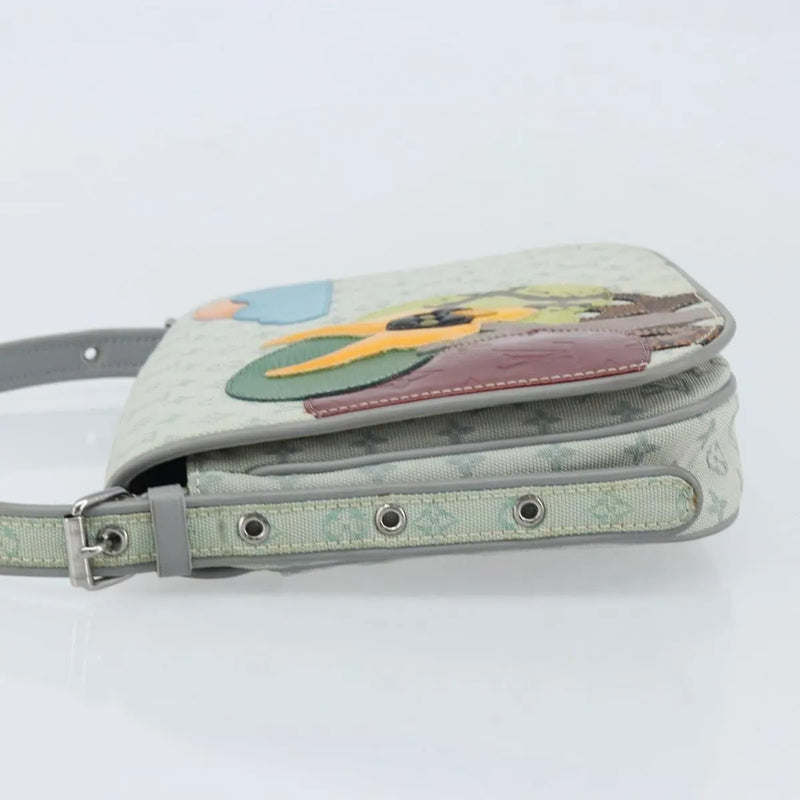 Louis Vuitton Conte De Fees Musette Monogram Patchwork Gray Canvas Bag