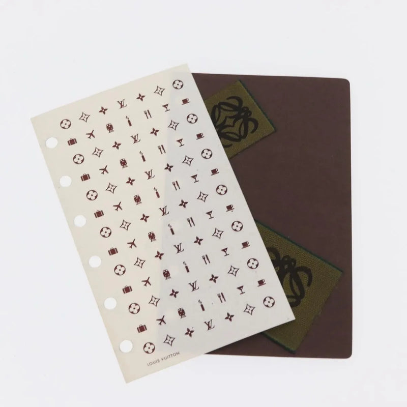 Louis Vuitton Agenda Cover Taiga Leather Green Accessory