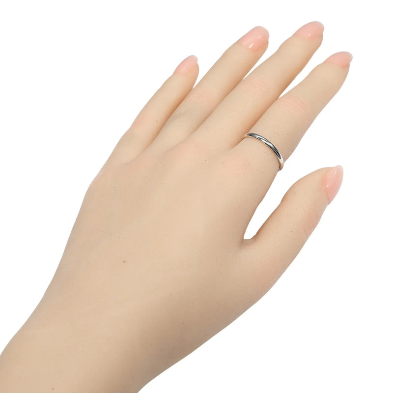 Tiffany & Co. Forever Band Platinium Clear Platinum Jewelry