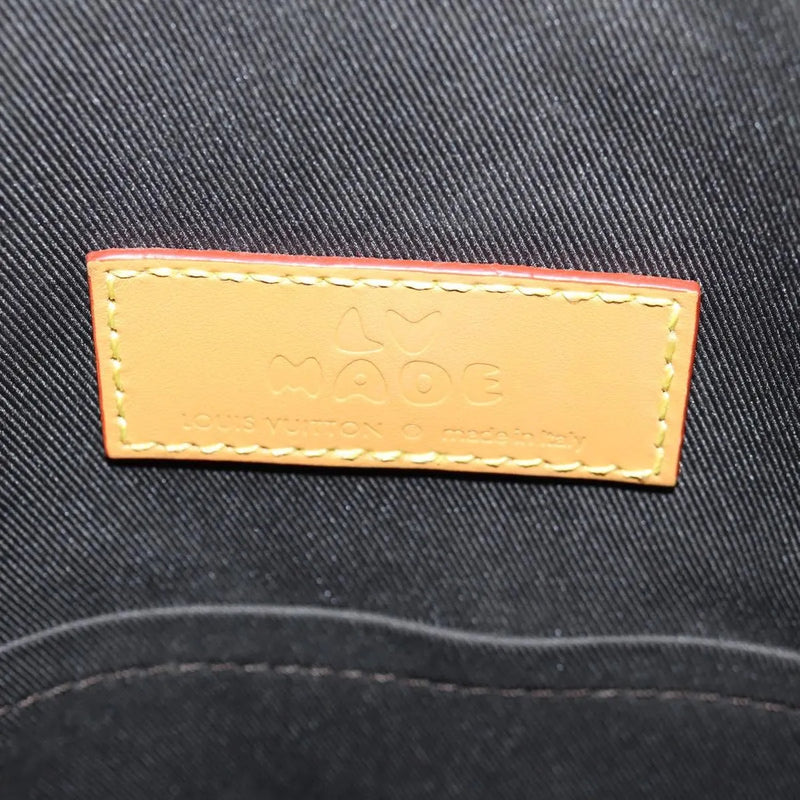 Louis Vuitton Nigo Randonnee Limited Edition Stripes Monogram Canvas Brown Bag