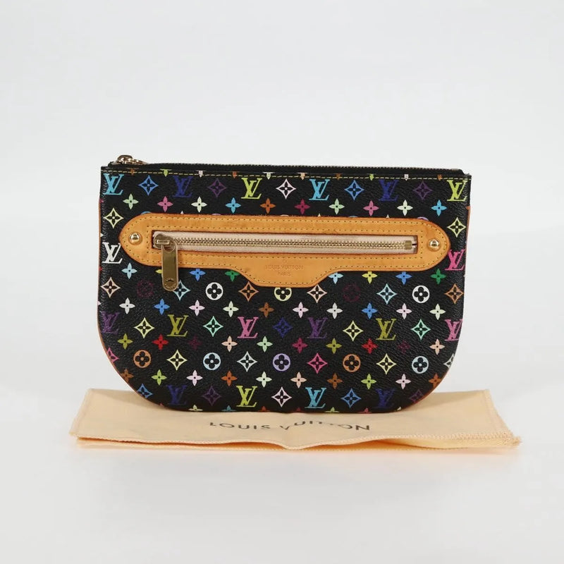 Louis Vuitton Pochette Gm Monogram Multicolor Multicolour Canvas Bag